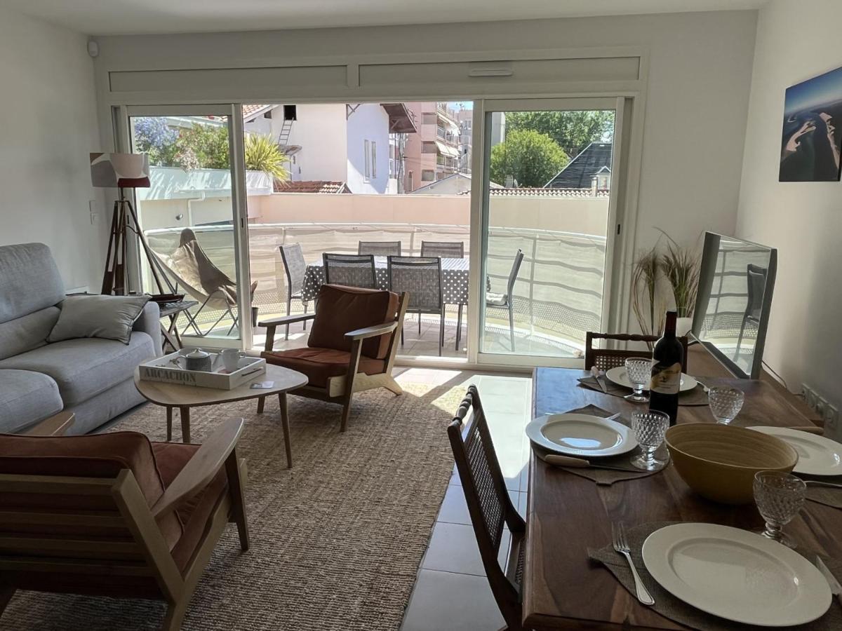 T3 En Centre D'Arcachon, 2 Min Plage, 5 Min Gare, Balcon, Parking Securise, Wifi, Menage Inclus - Fr-1-374-193 エクステリア 写真
