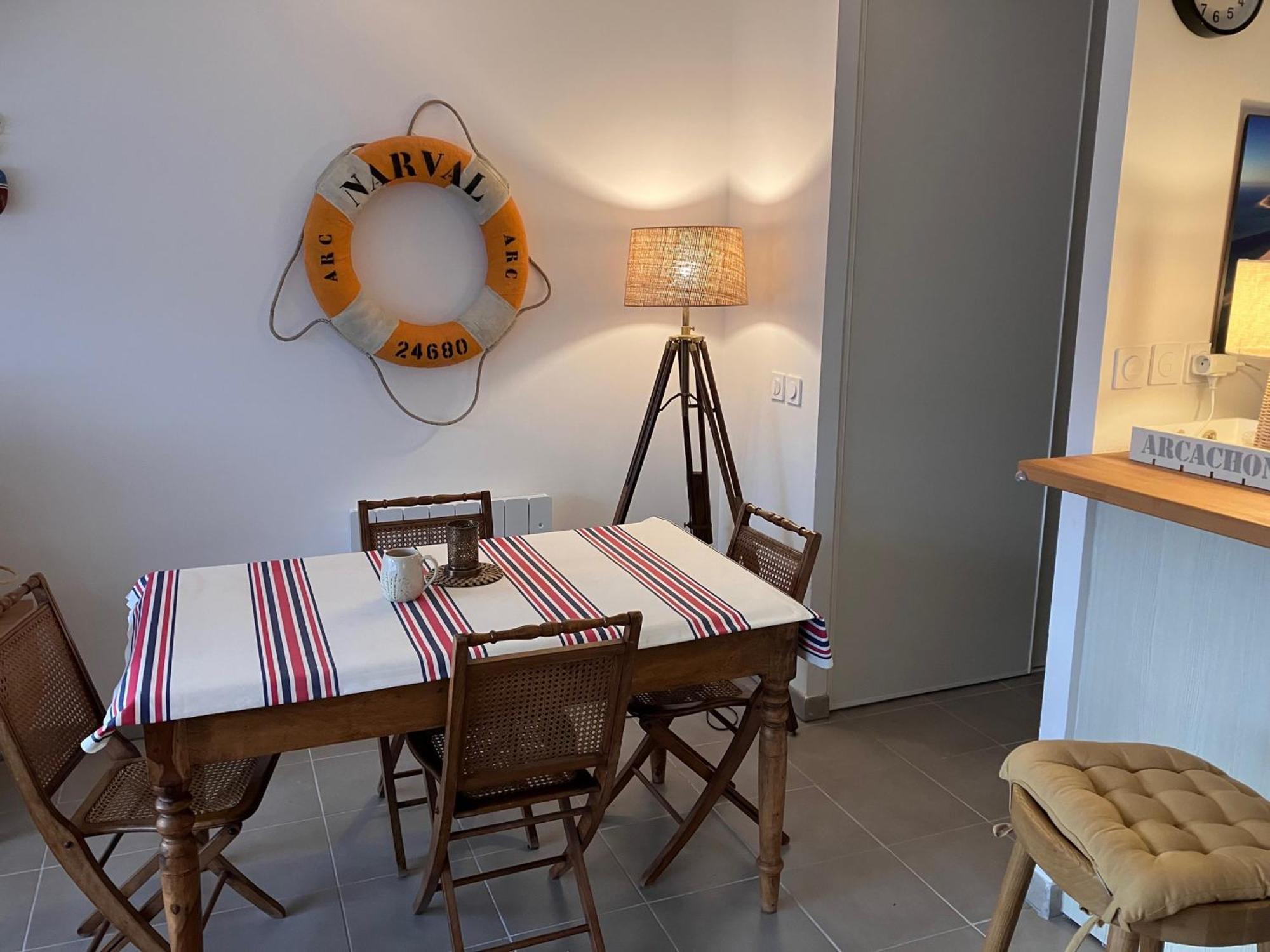 T3 En Centre D'Arcachon, 2 Min Plage, 5 Min Gare, Balcon, Parking Securise, Wifi, Menage Inclus - Fr-1-374-193 エクステリア 写真